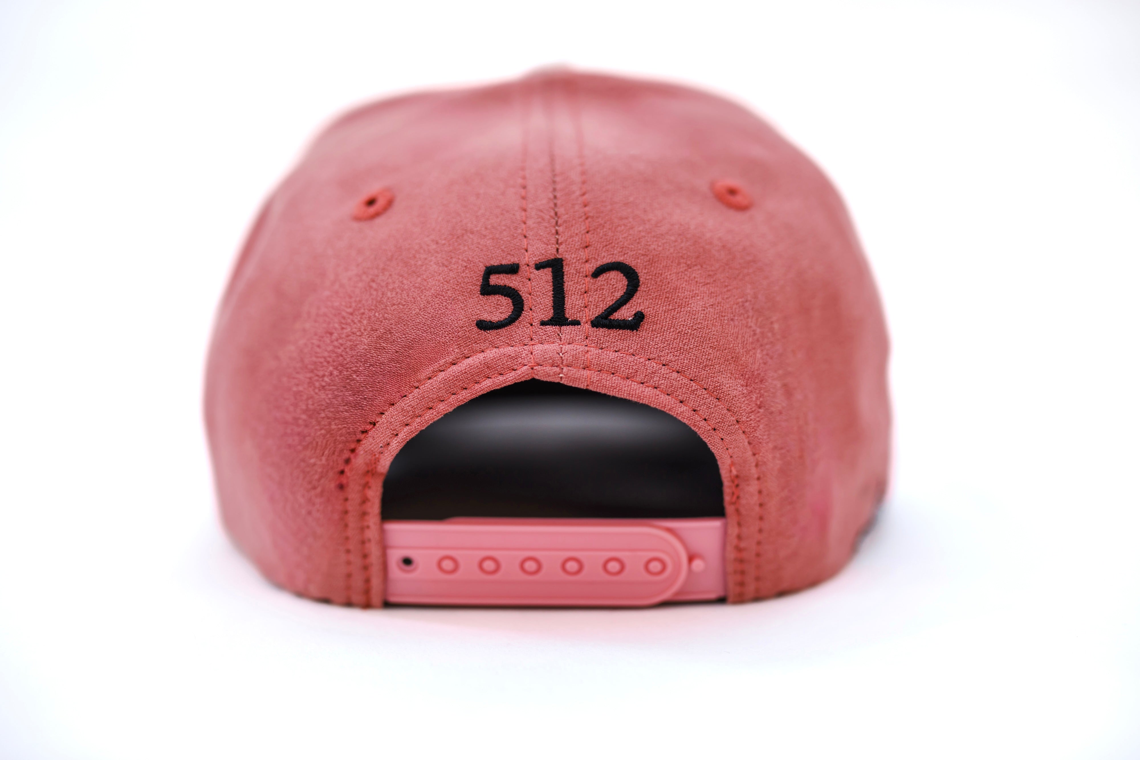 Austin Suede Snapback - Pink/Black