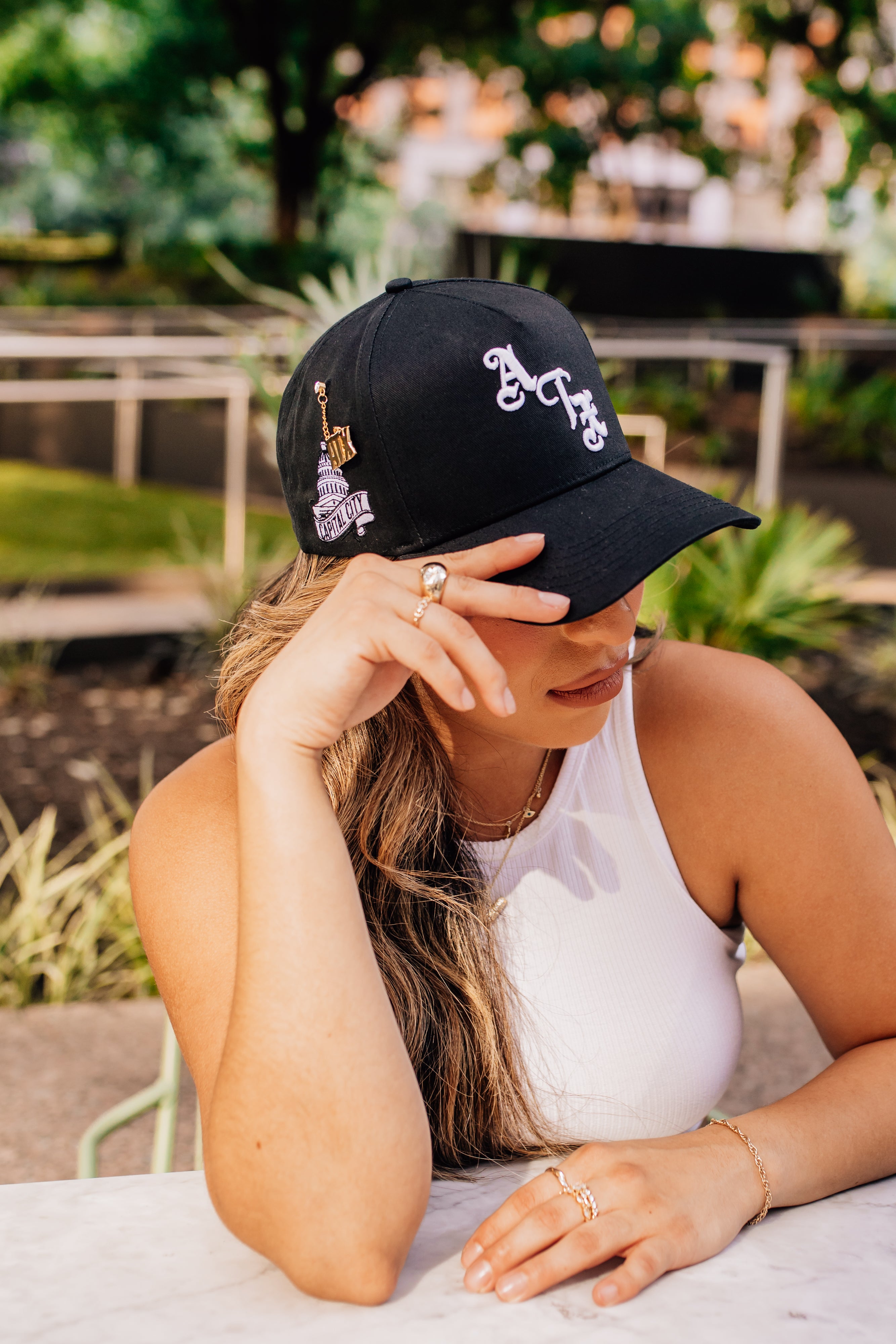 ATX Snapback - Black/white