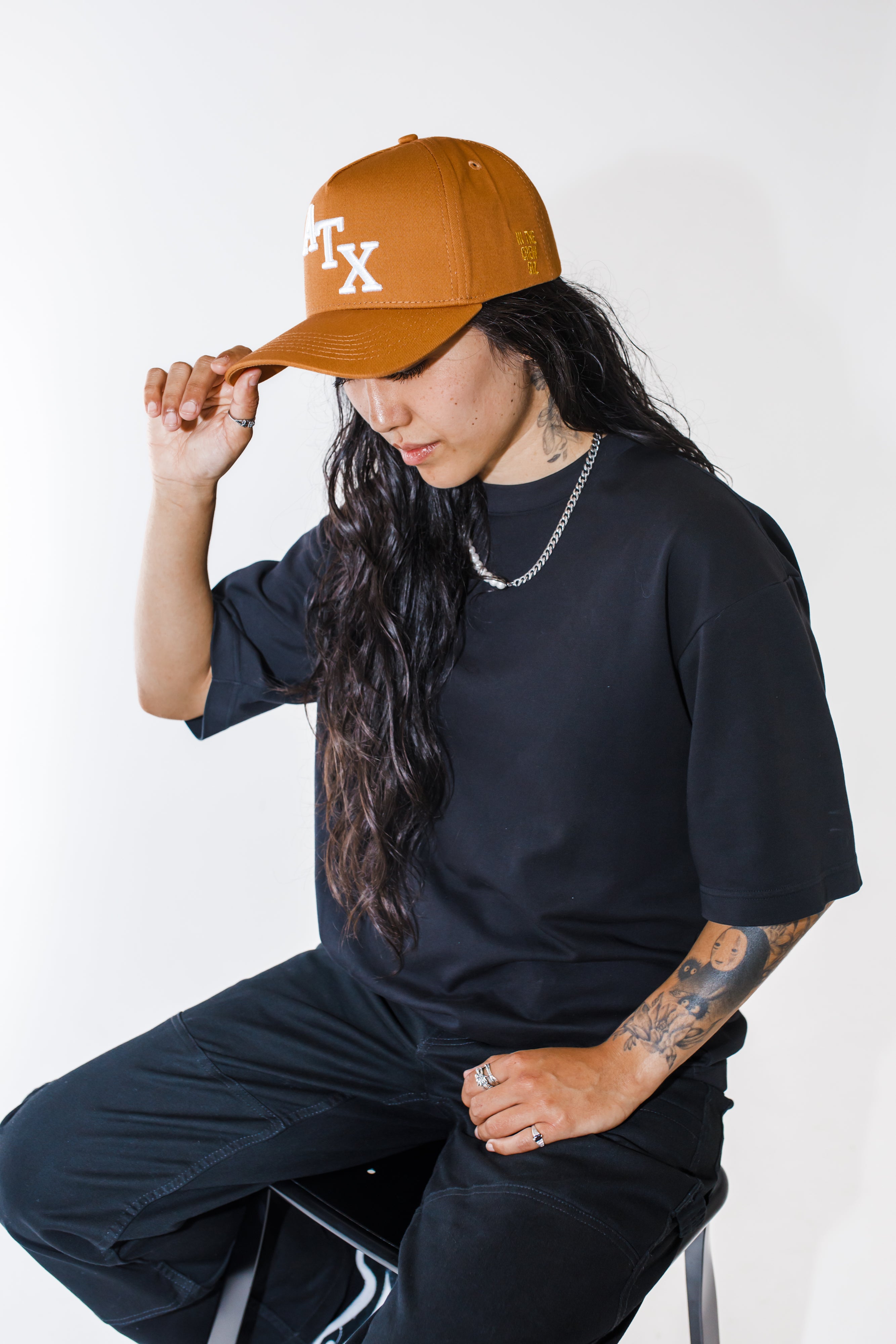 ATX Light Burnt Orange Snapback