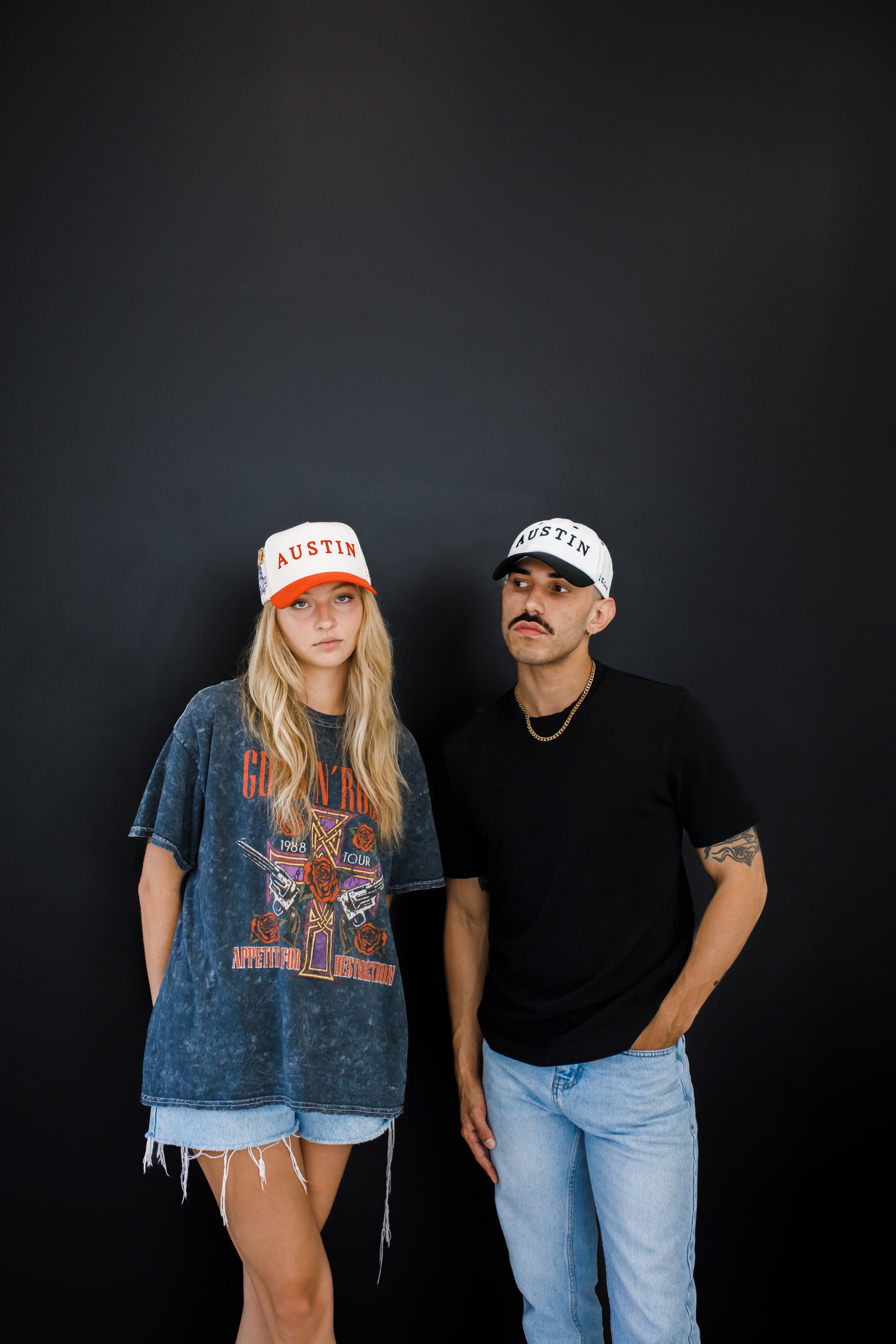 Dad Hat - White/Blk