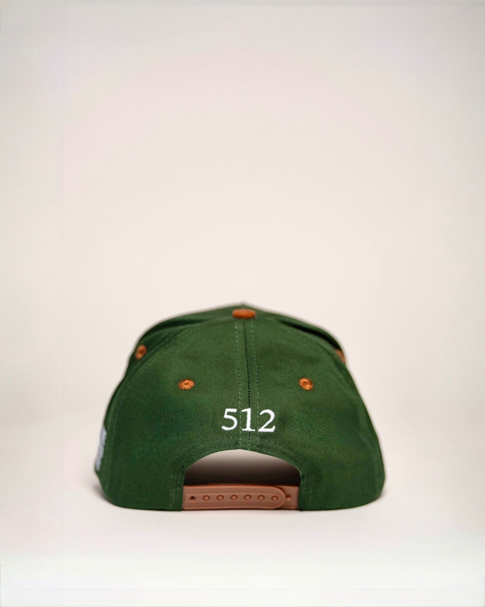 ATX Snapback - Forest Green/Brown Suede Brim