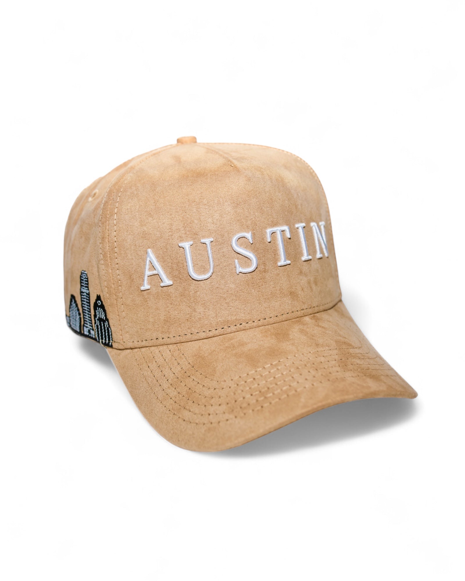 Skyline Suede Snapback - Sandstone