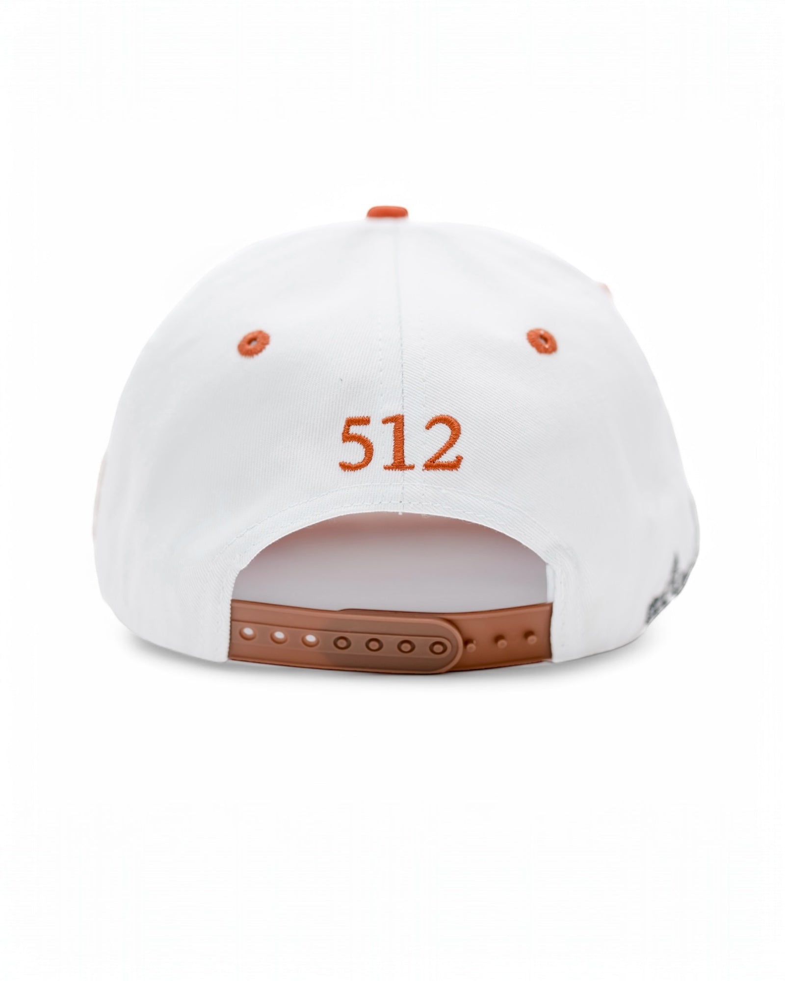 Austin Longhorn Snapback - White