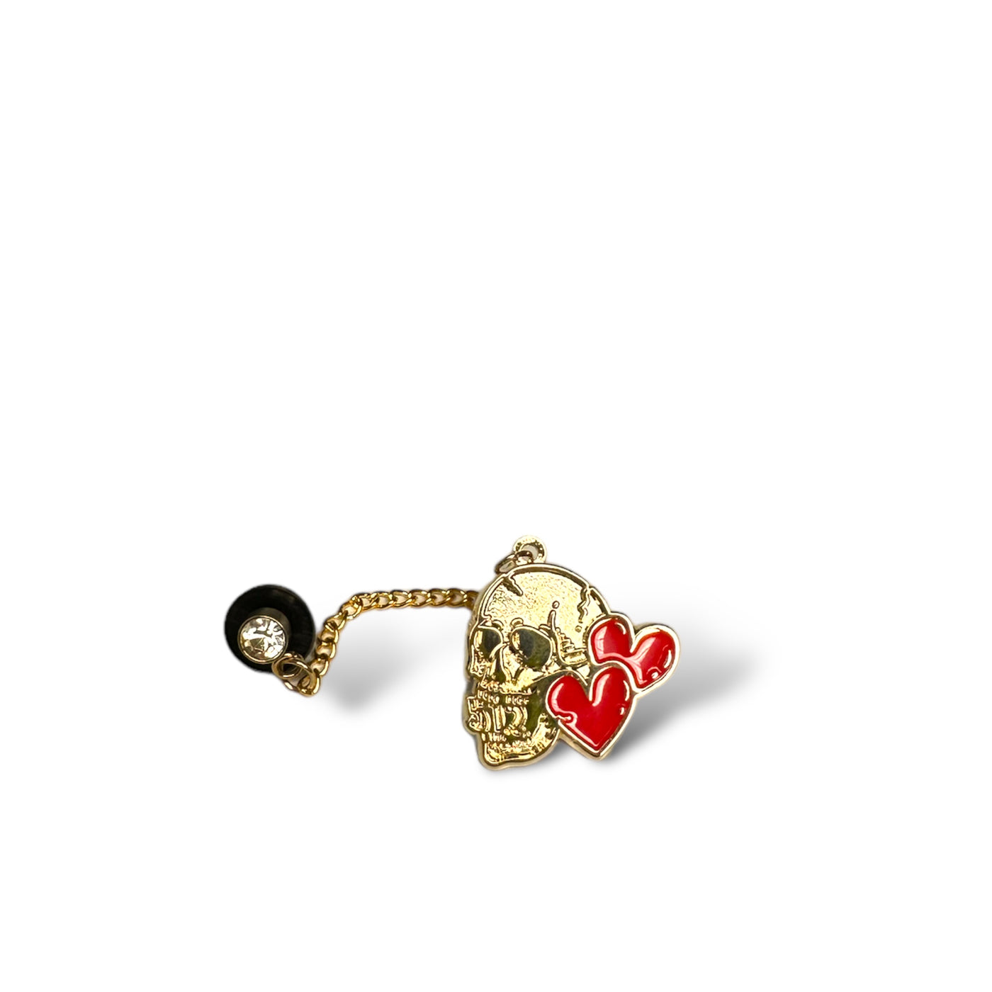 512 Gold Skull Chain Hat Pin
