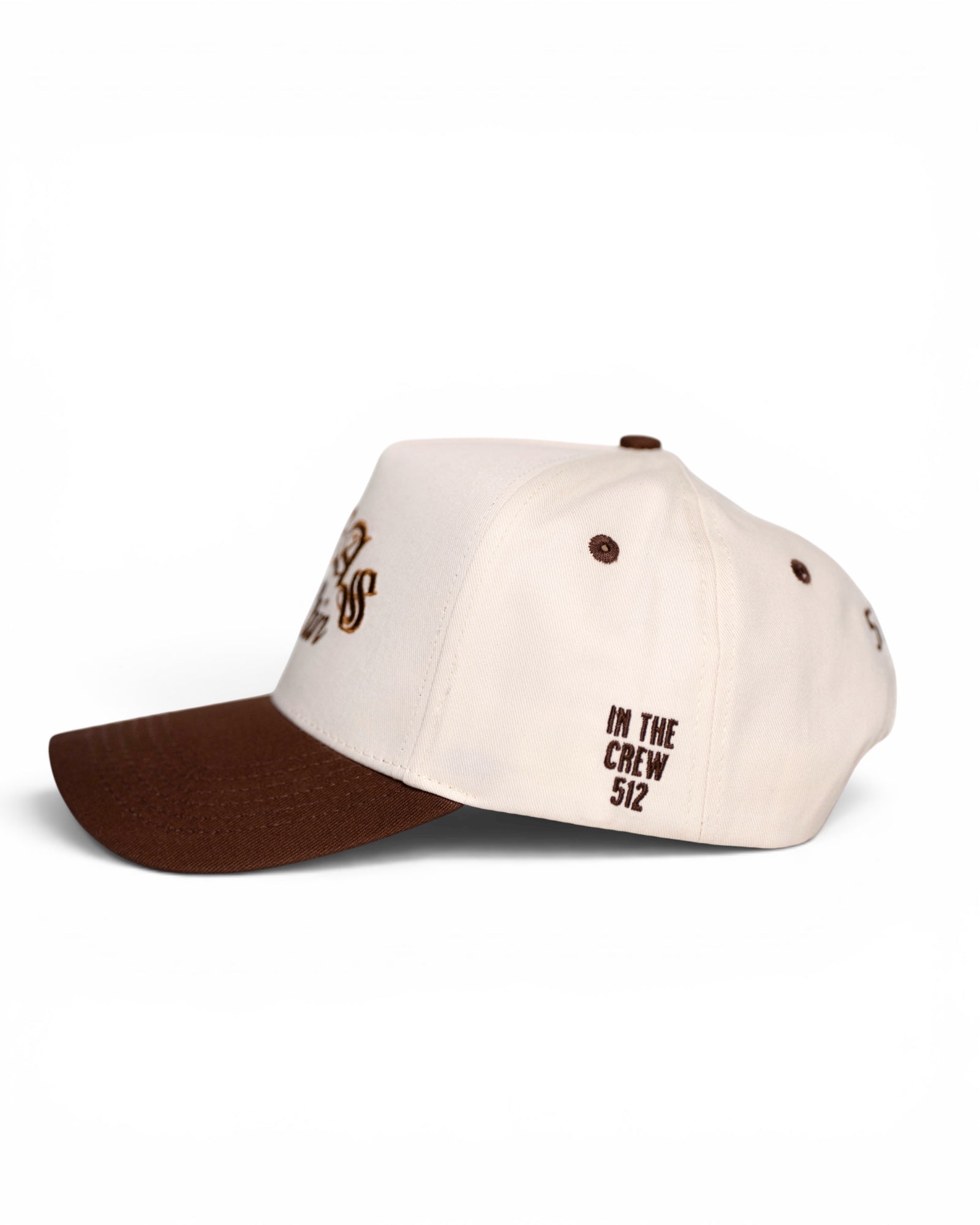 1988 TEXAS Snapback - Cream/Brown