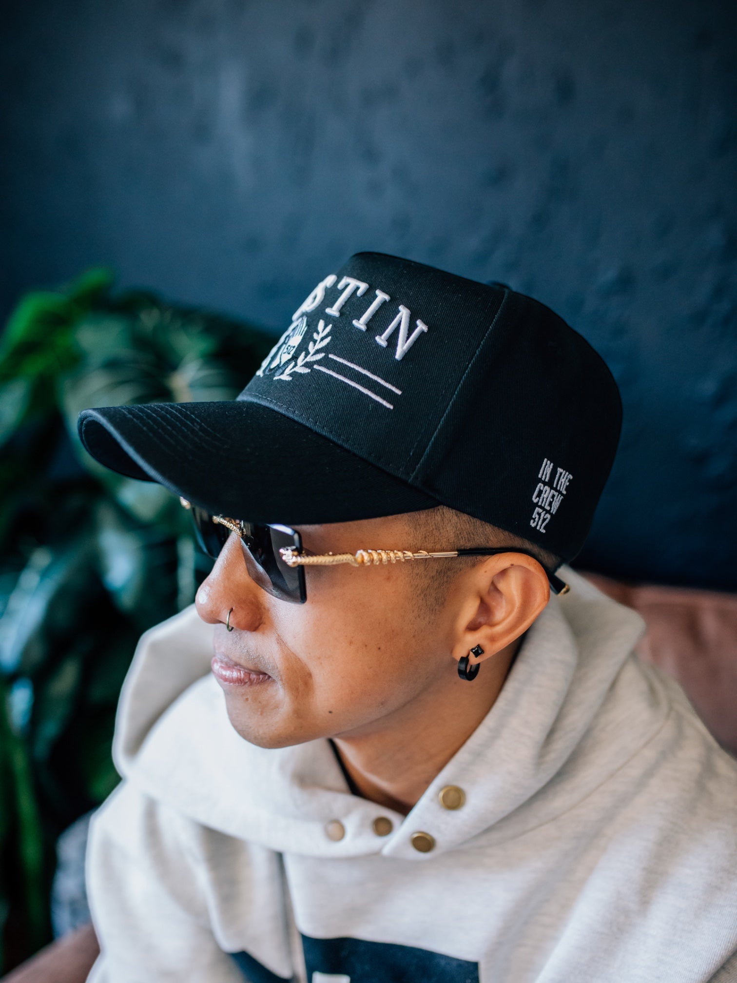 Austin Snapback - Black/White