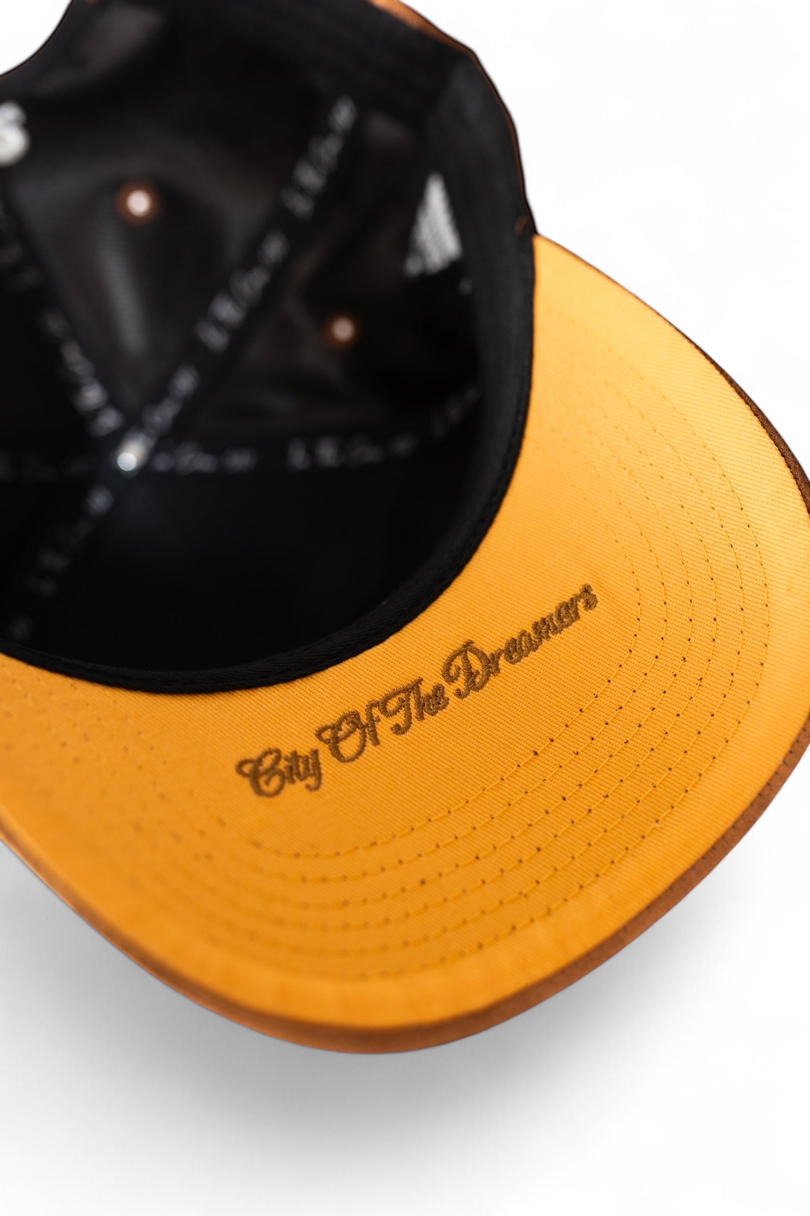 512 Angel Snapback - Brown Suede