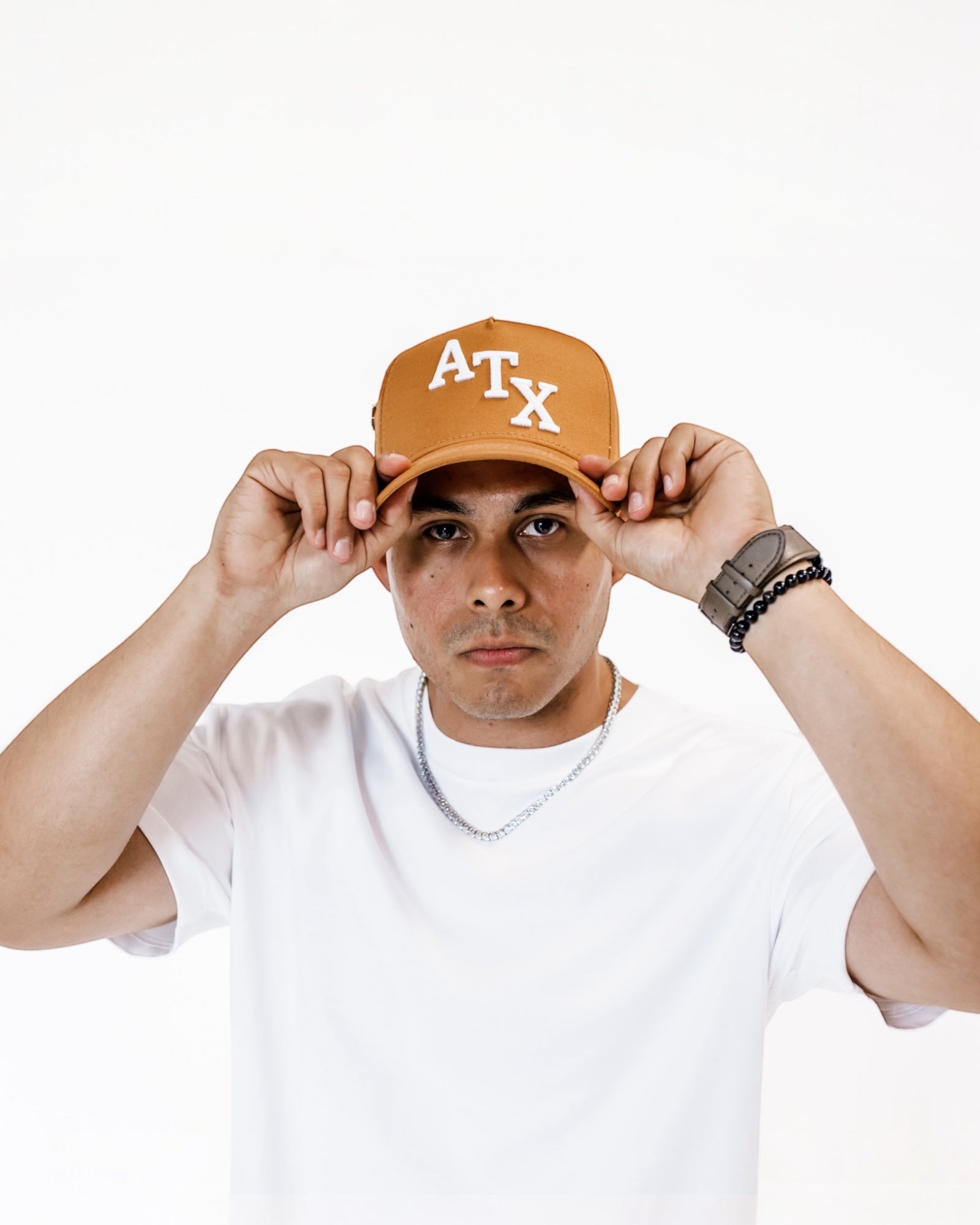 ATX Light Burnt Orange Snapback