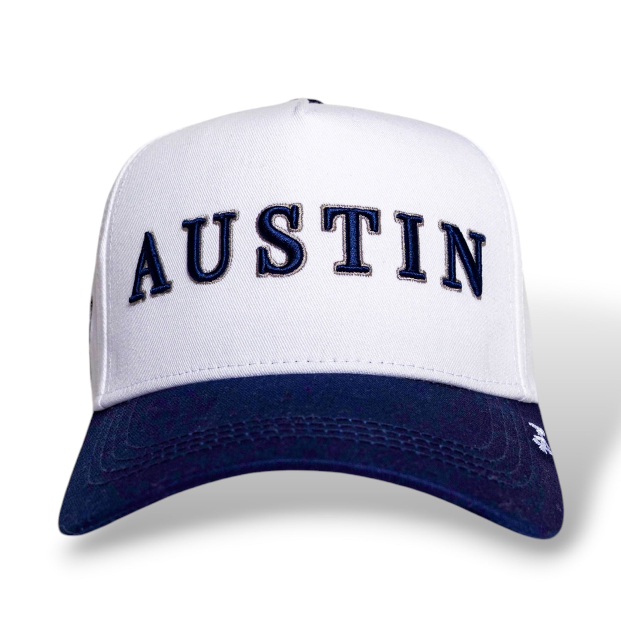 Austin "Dem Boyz" Snapback - White/Blue/Silver
