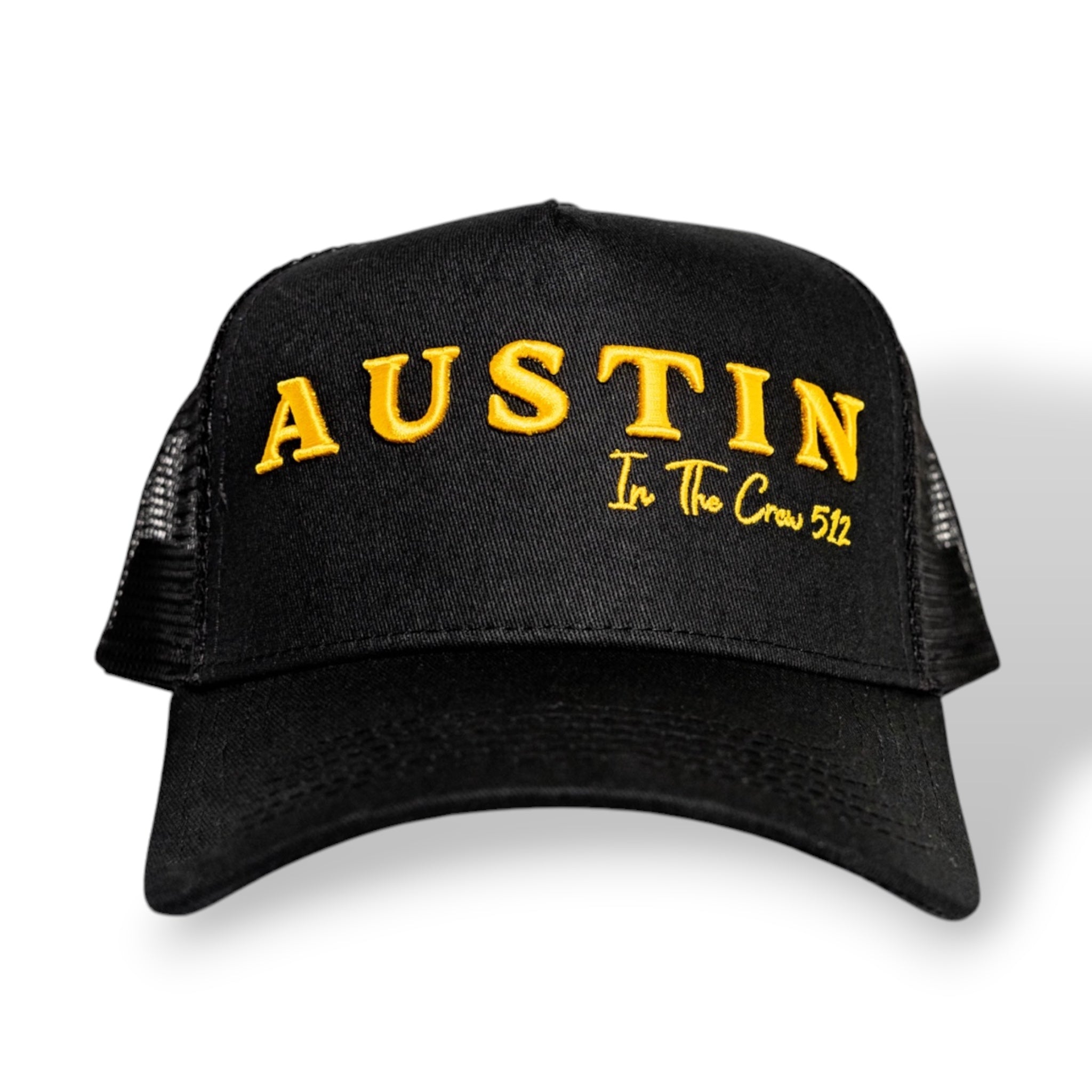 Hard Top Trucker - Black/Gold