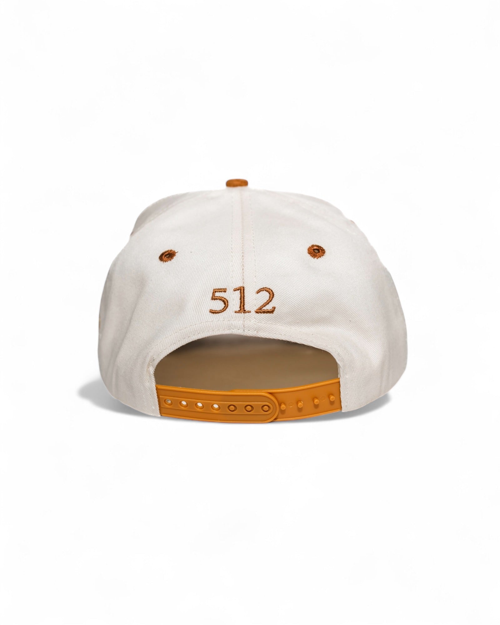 Suede Brim Snapback - Brown/Cream