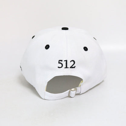 Dad Hat - White/Blk