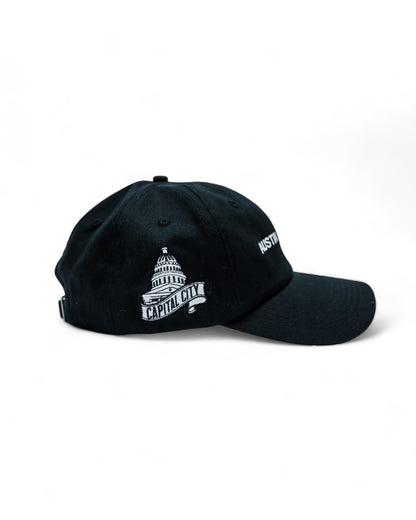 Dad Hat - Black/White