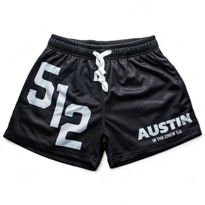 Womens - 512 Crew Shorts - Black/white