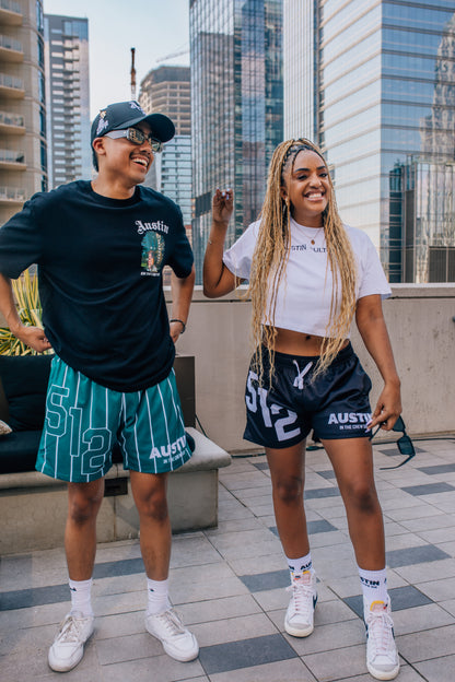 Womens - 512 Crew Shorts - Black/white