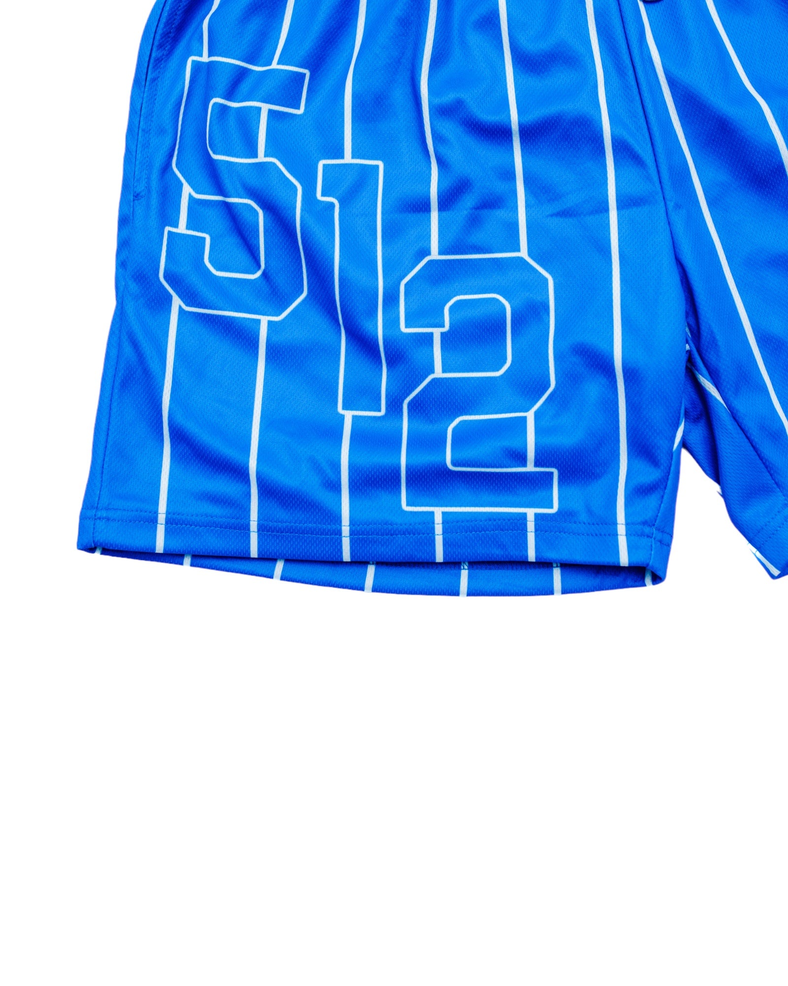 512 Crew Shorts - Blue/white stripes
