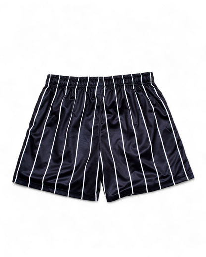 512 Crew Shorts - Black/white stripes