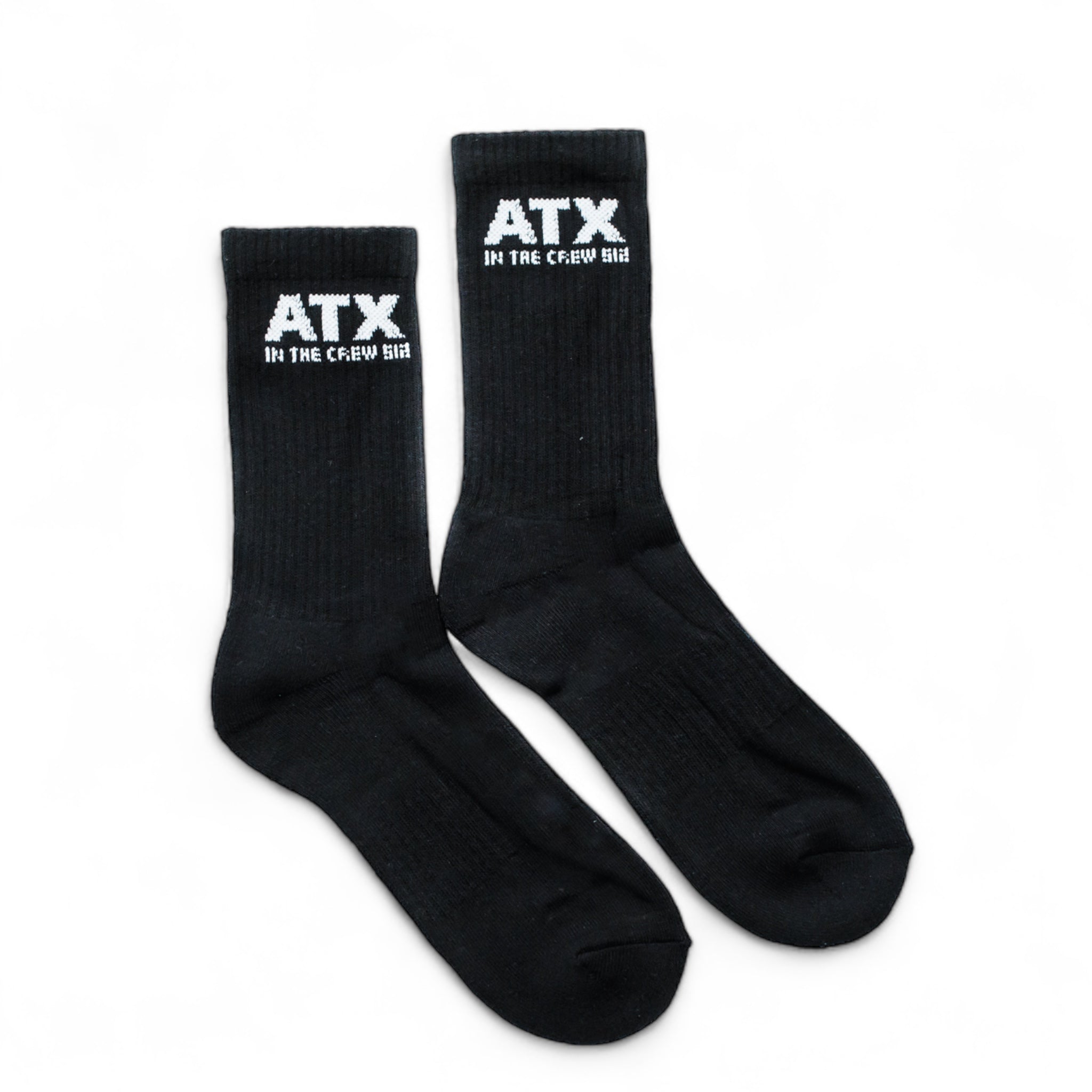 ATX 512 Crew Socks - Black