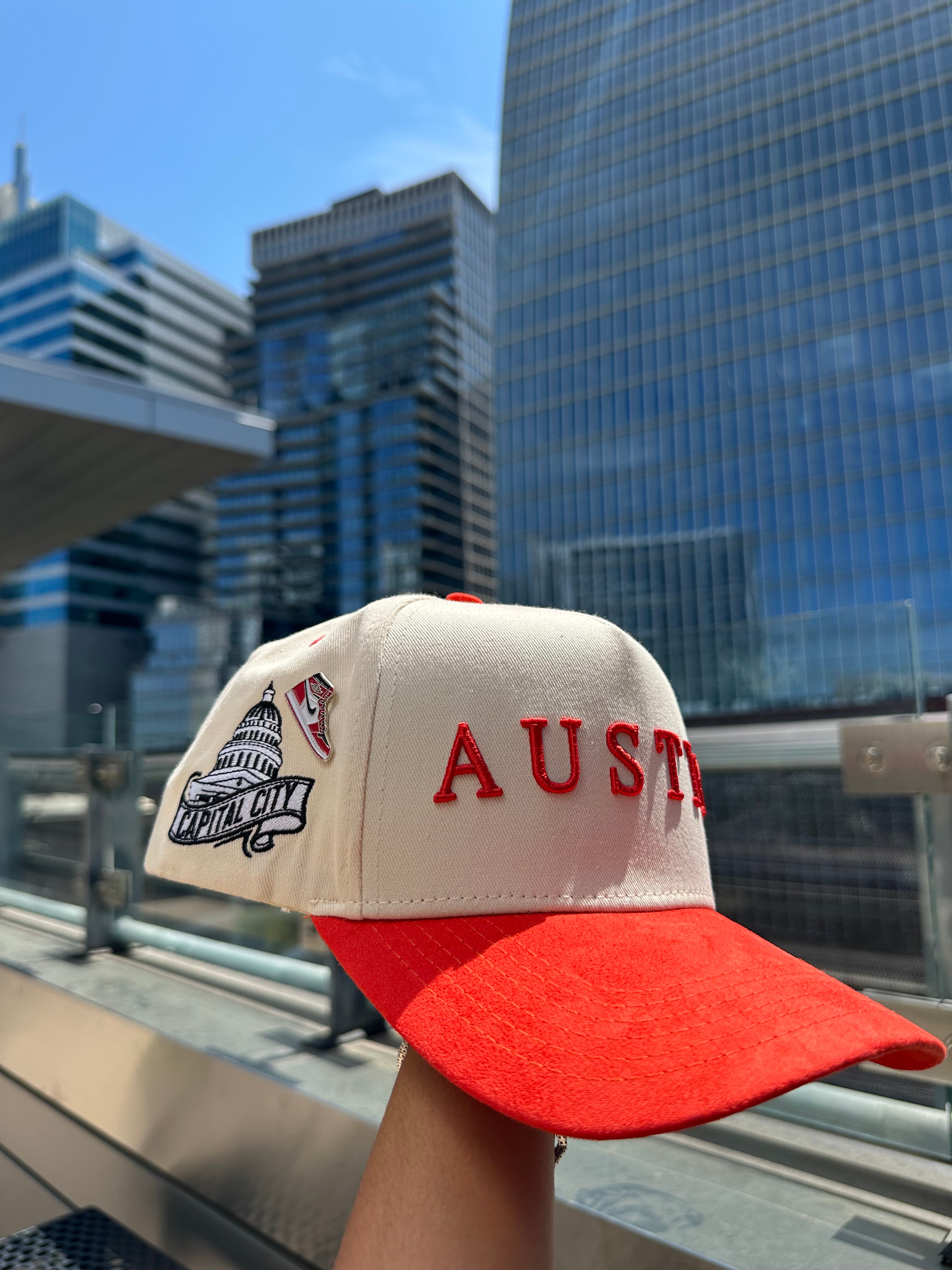 Air Jordan 1 Hat Pin - Red/White