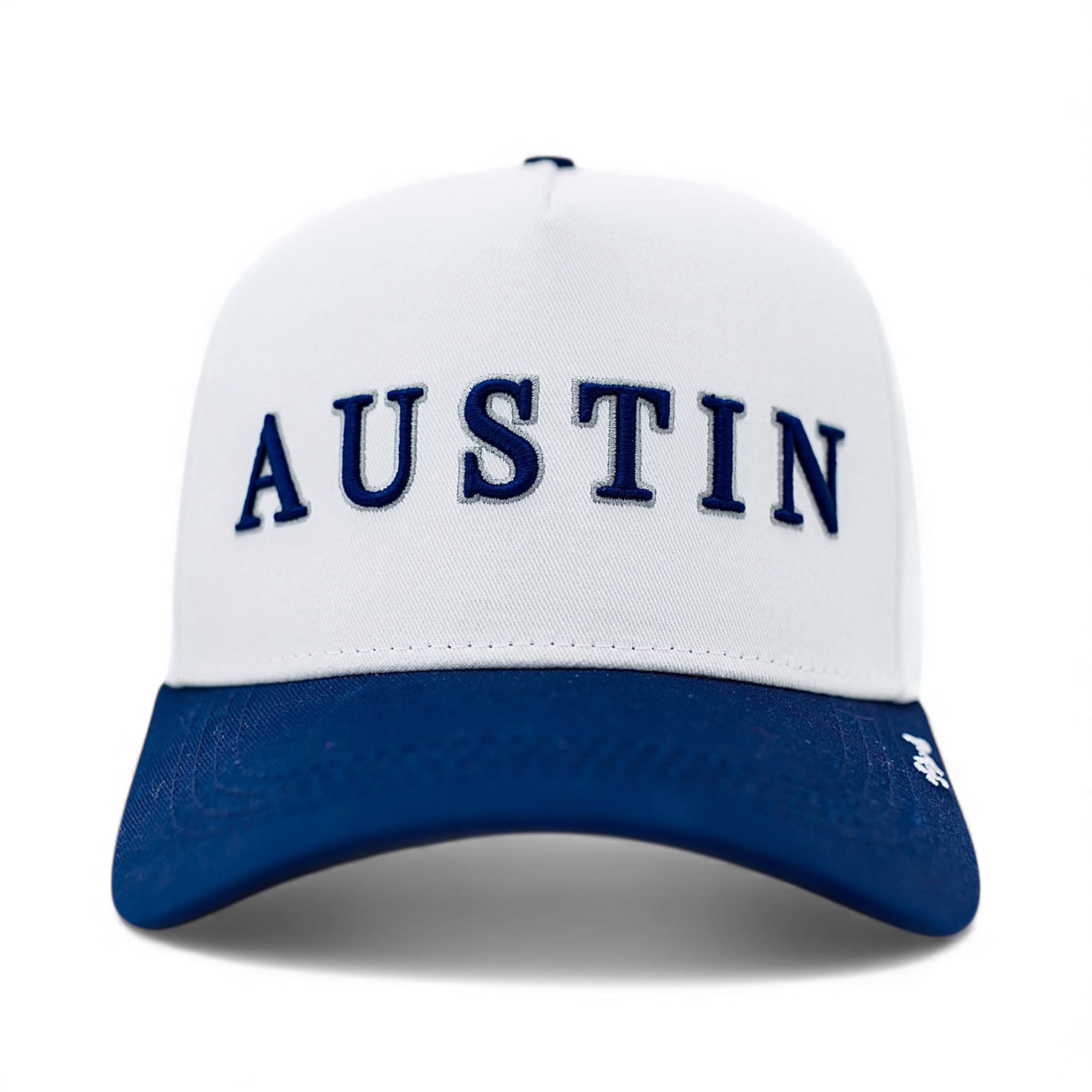 Austin "Dem Boyz" Snapback - White/Blue/Silver