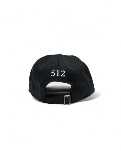 Dad Hat - Black/White