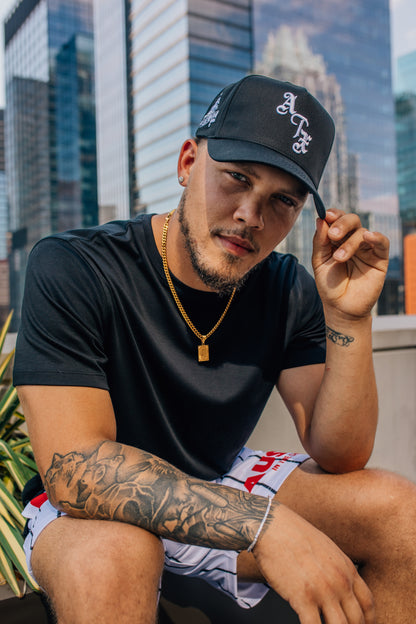 ATX Snapback - Black/white