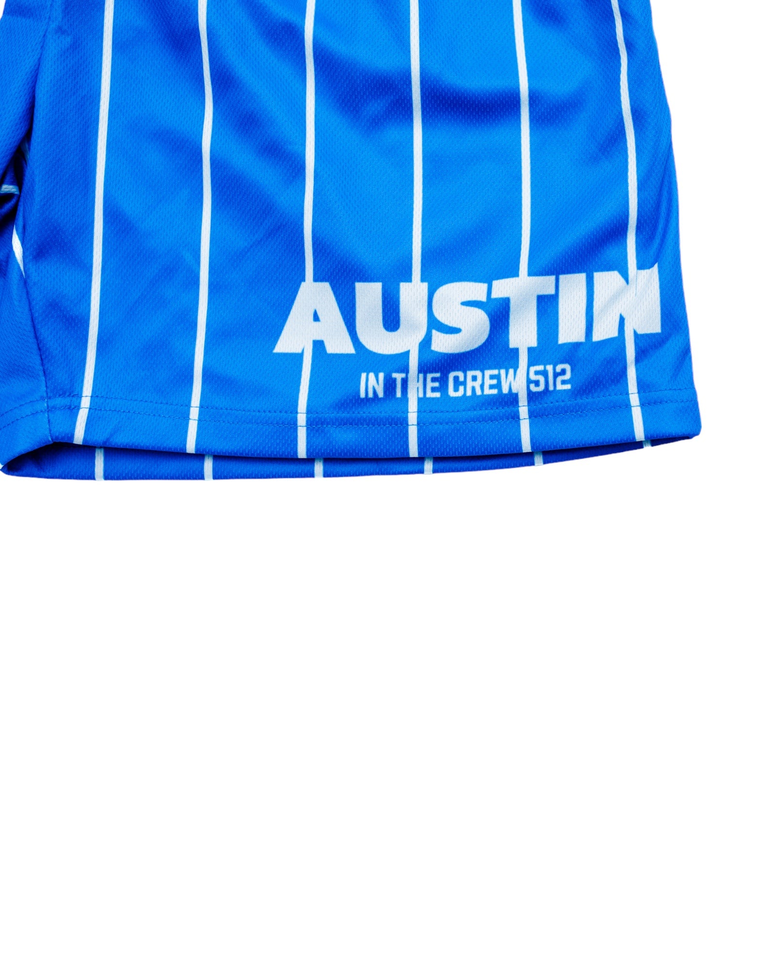 512 Crew Shorts - Blue/white stripes