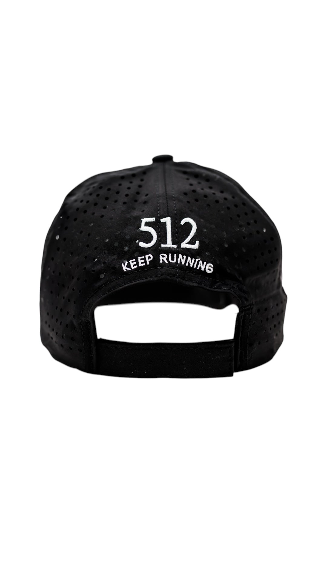 Austin Running Hat - Black/Green