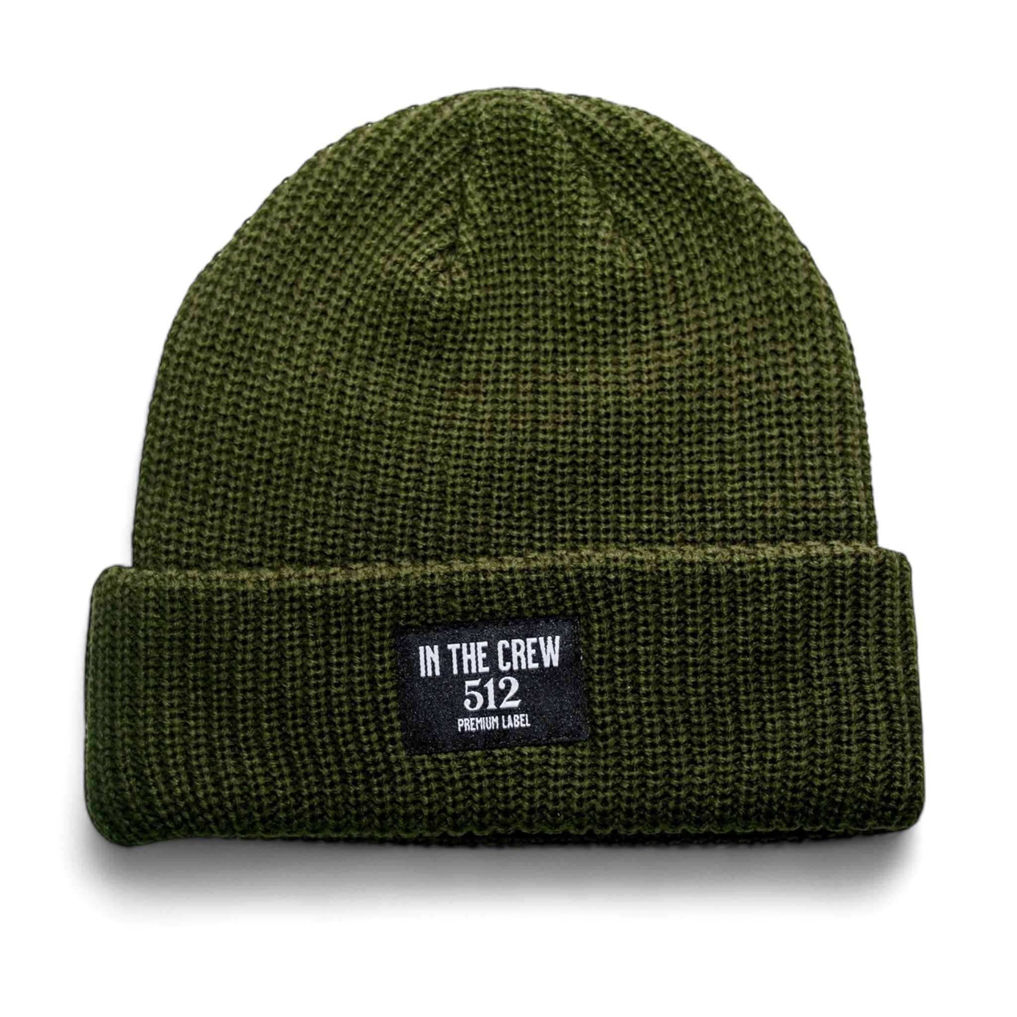 Crew Beanie - Pine Green
