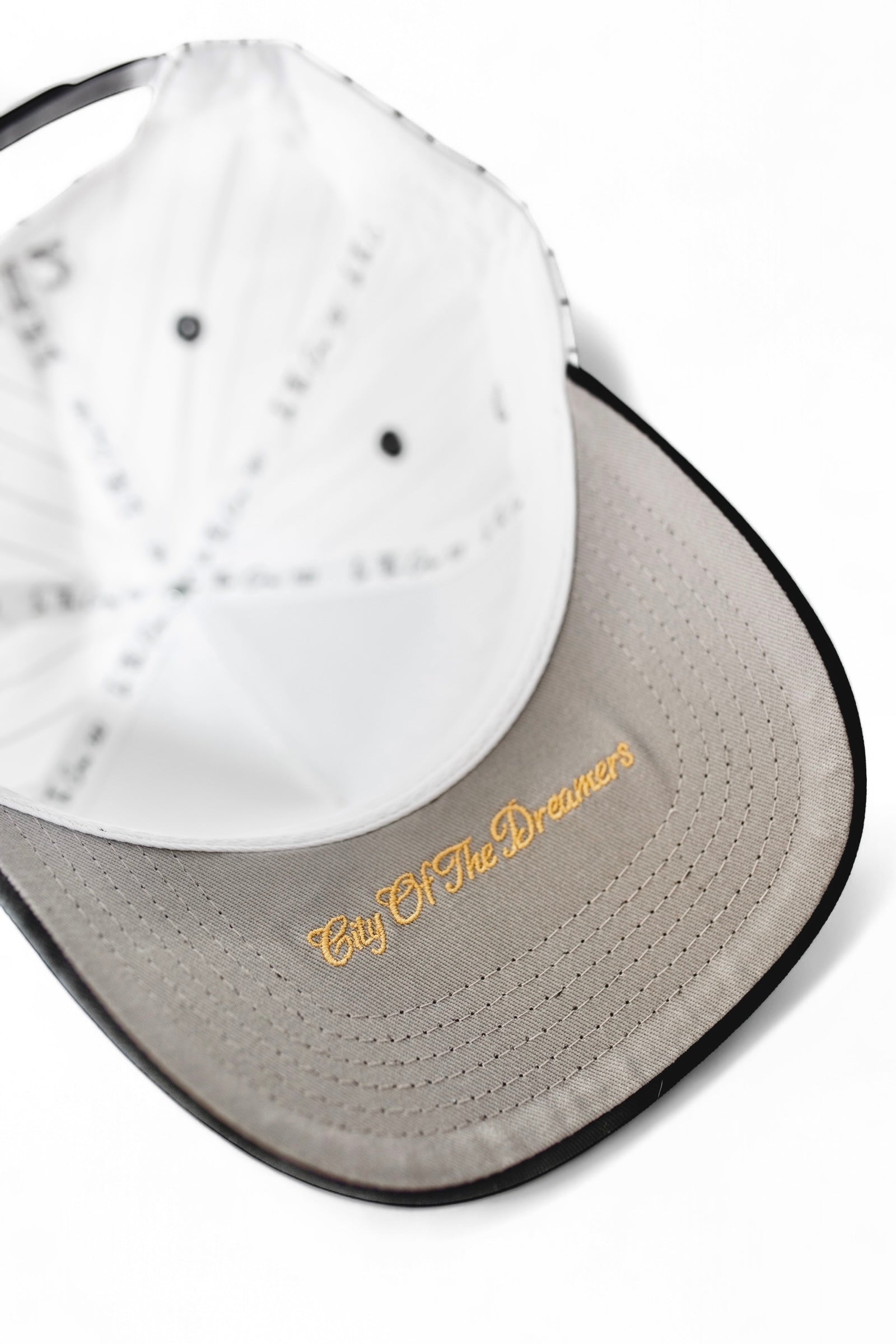 Black Pinstripe Longhorn Snapback