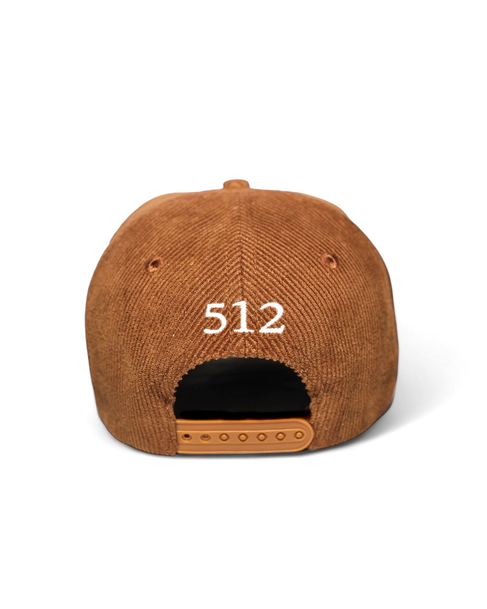 Corduroy Unstructured SnapBack - Brown