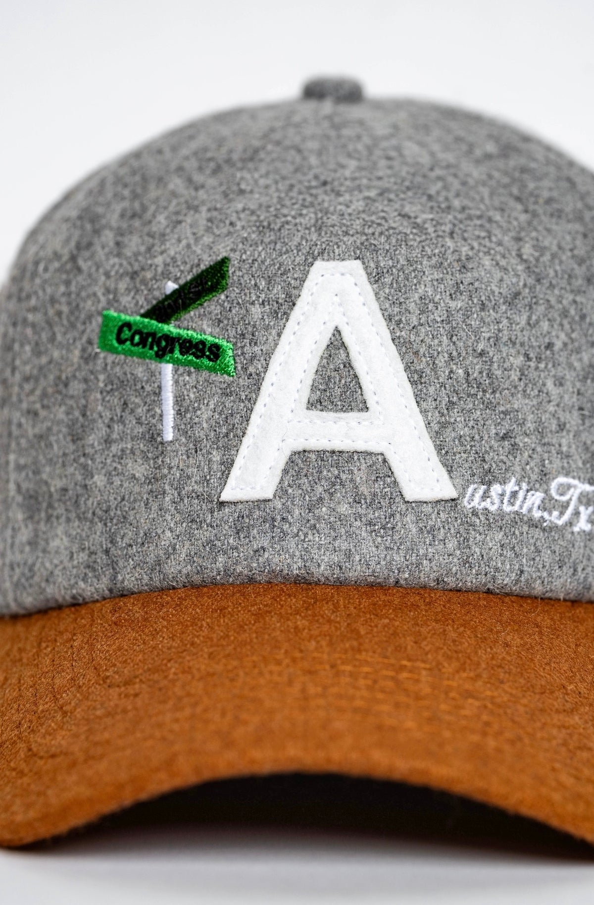 Wool "A" Patch Snapback