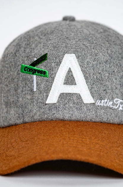 Wool "A" Patch Snapback
