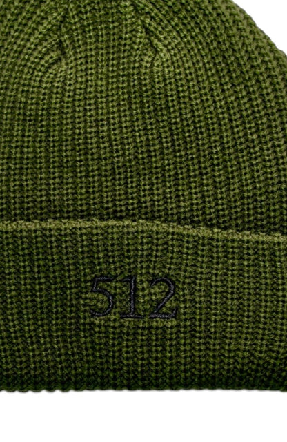 Crew Beanie - Pine Green