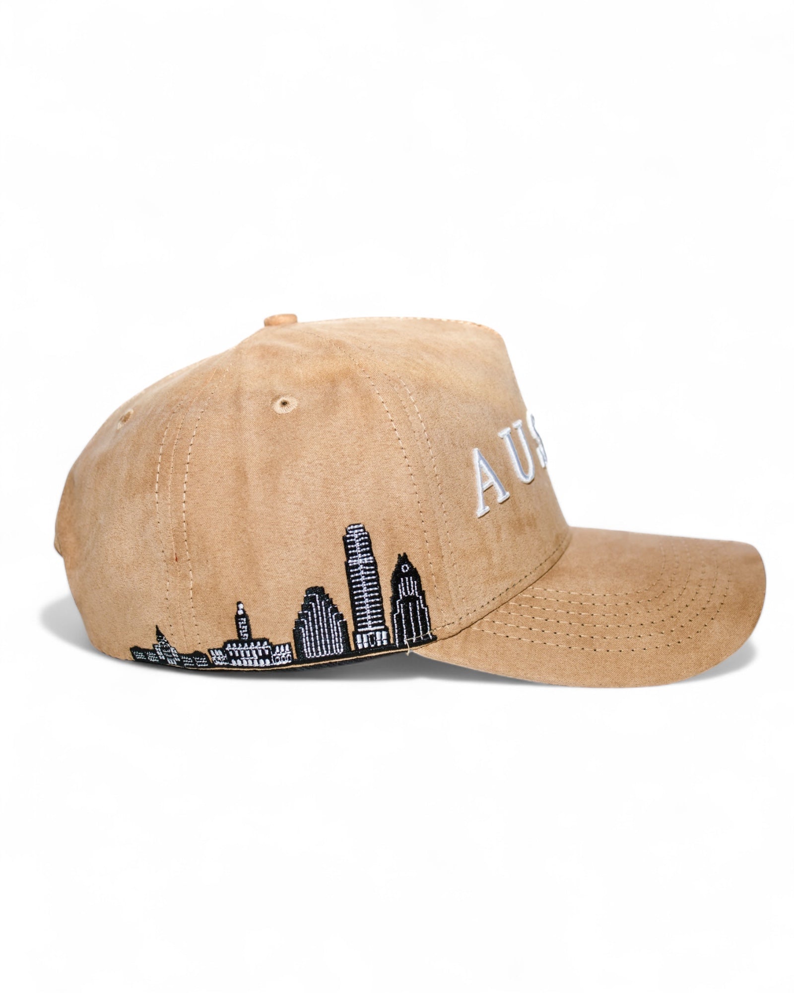 Skyline Suede Snapback - Sandstone