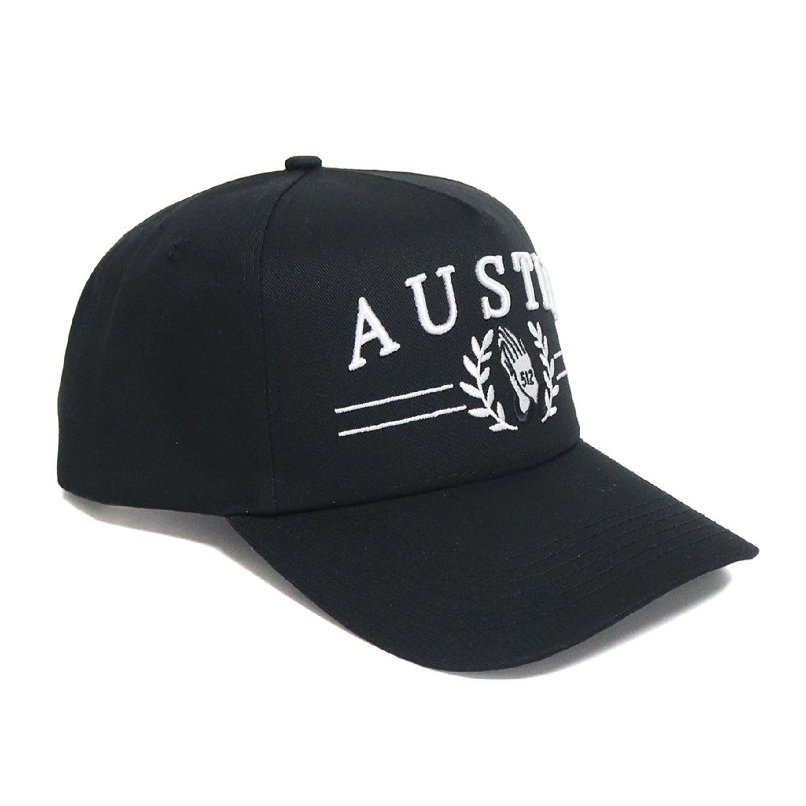 Austin Snapback - Black/White