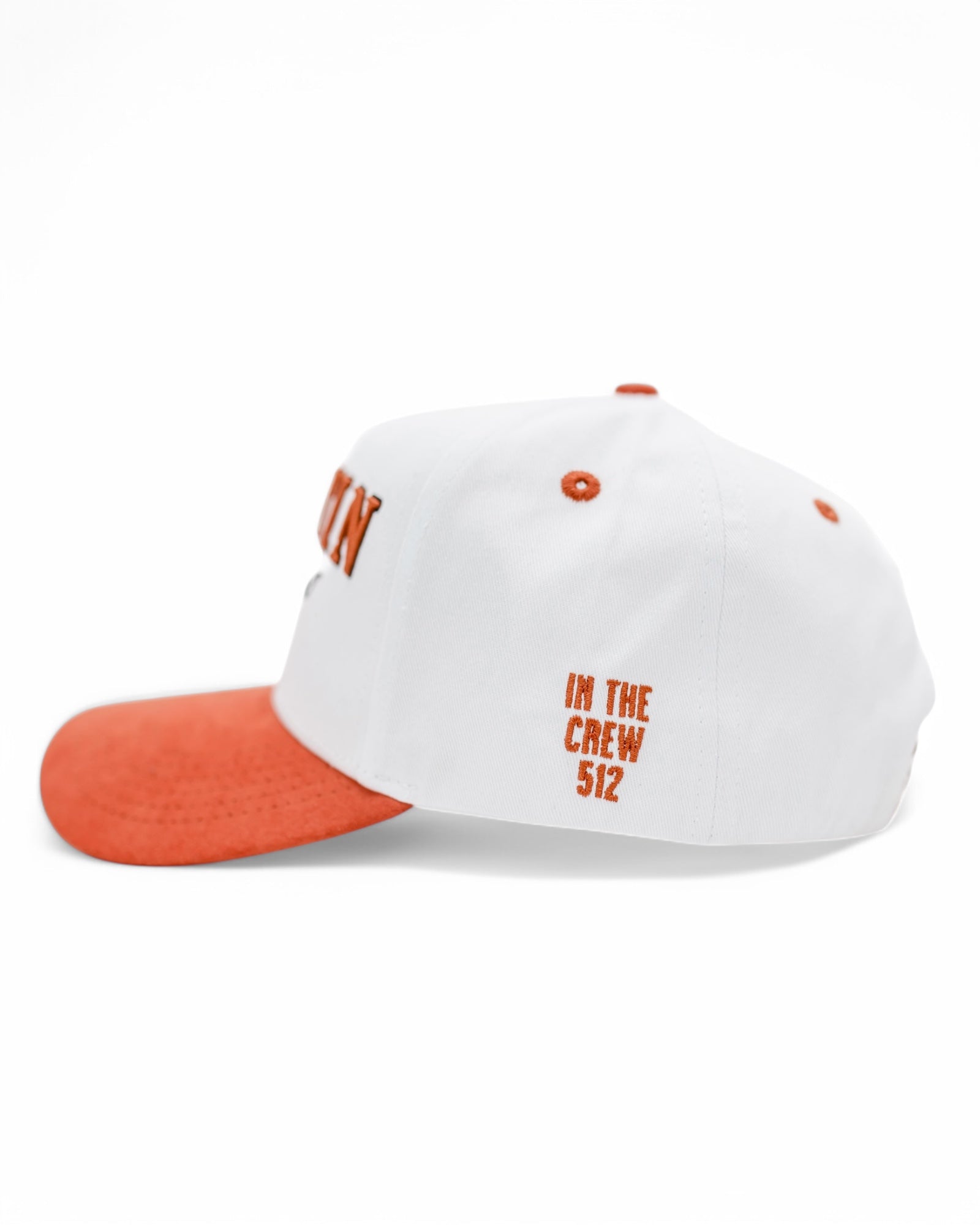 Austin Longhorn Snapback - White