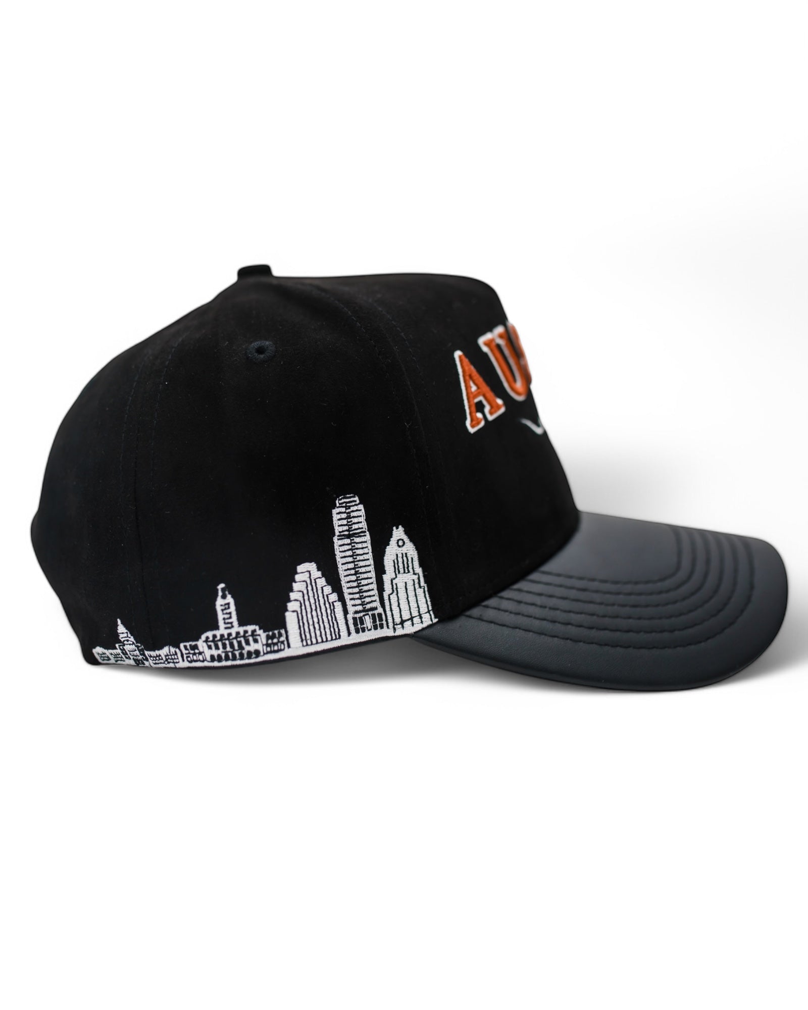 Austin Longhorn Snapback - Black