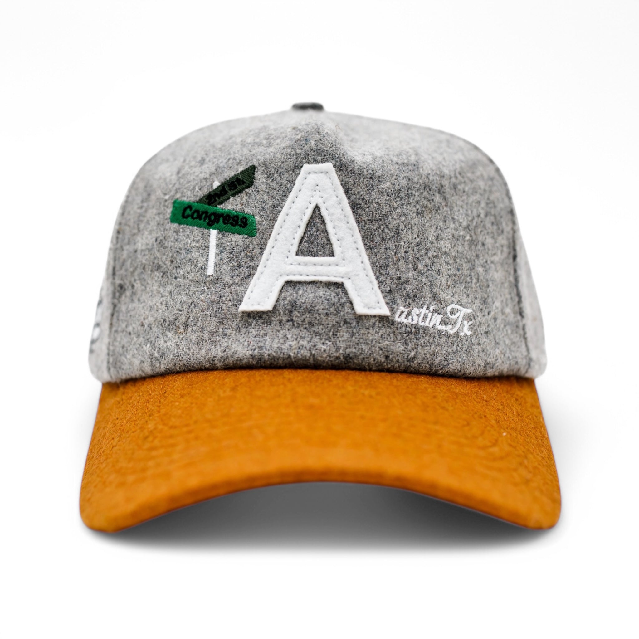 Wool "A" Patch Snapback