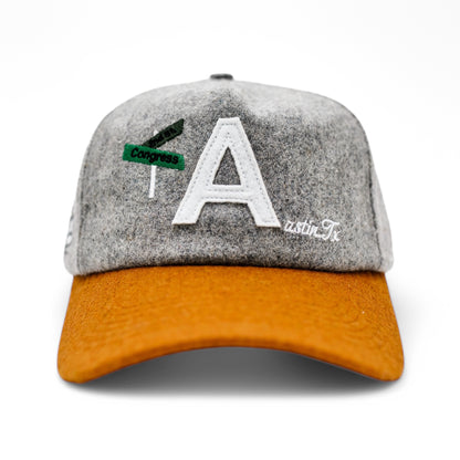 Wool "A" Patch Snapback
