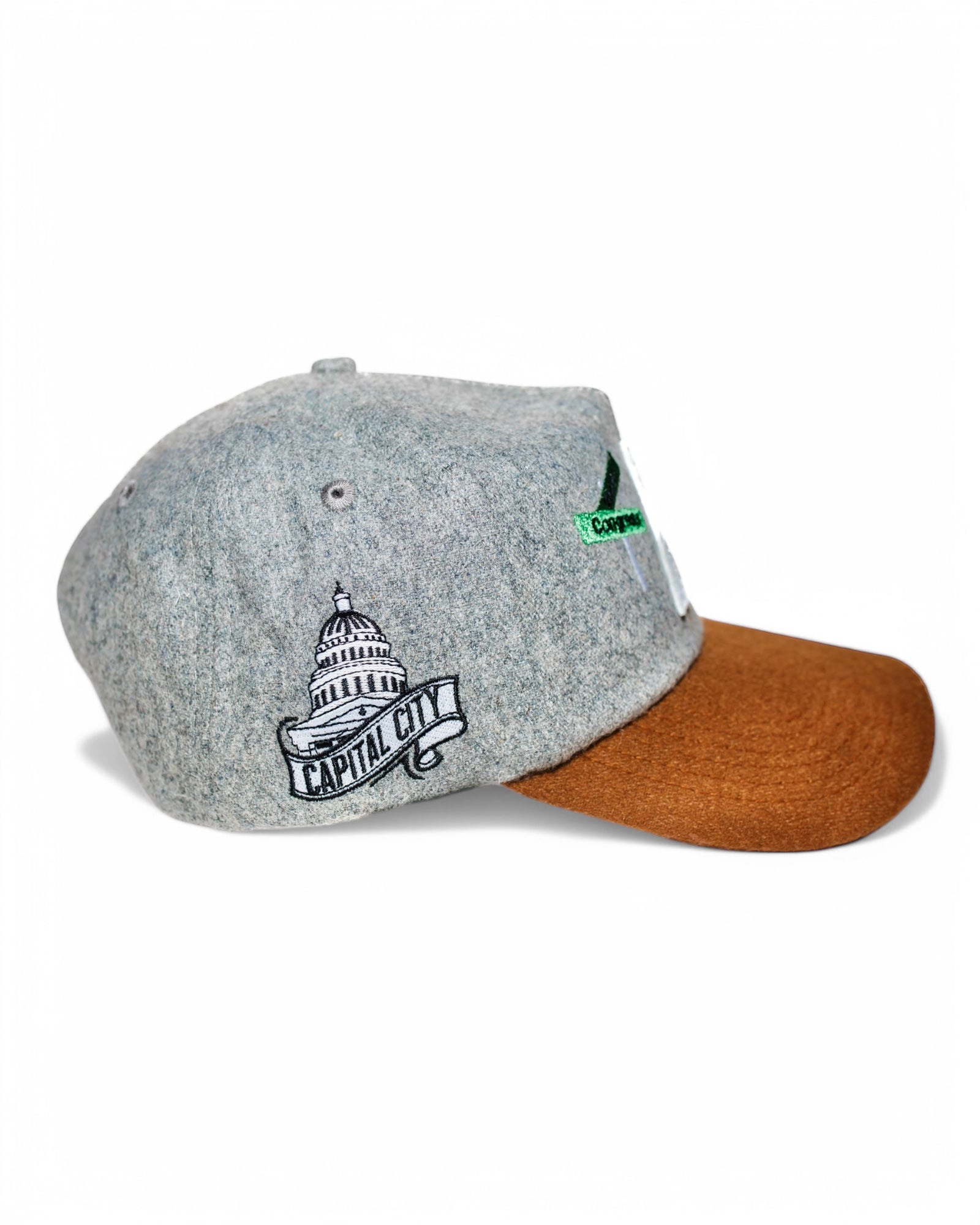 Wool "A" Patch Snapback