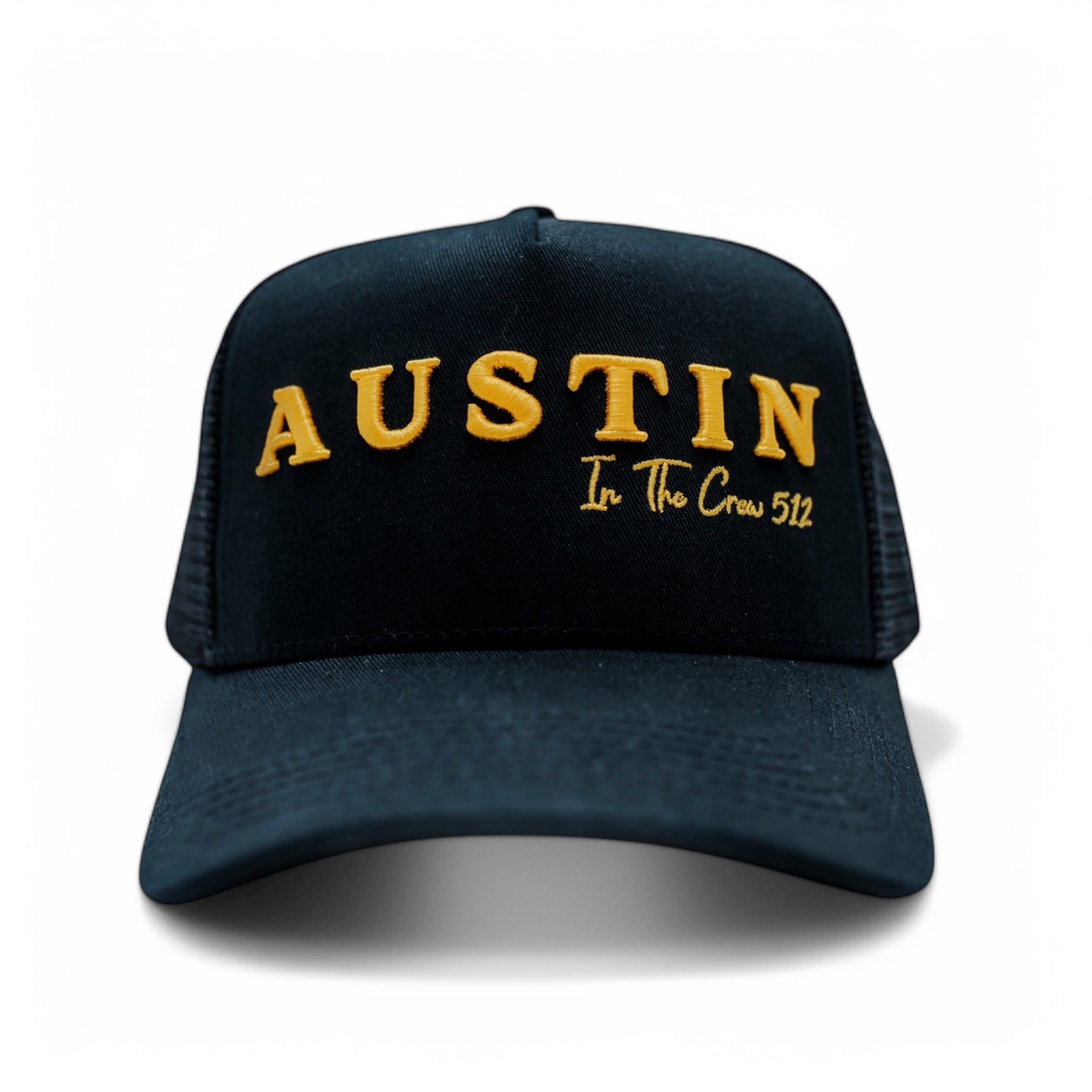 Hard Top Trucker - Black/Gold