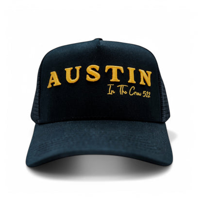 Hard Top Trucker - Black/Gold