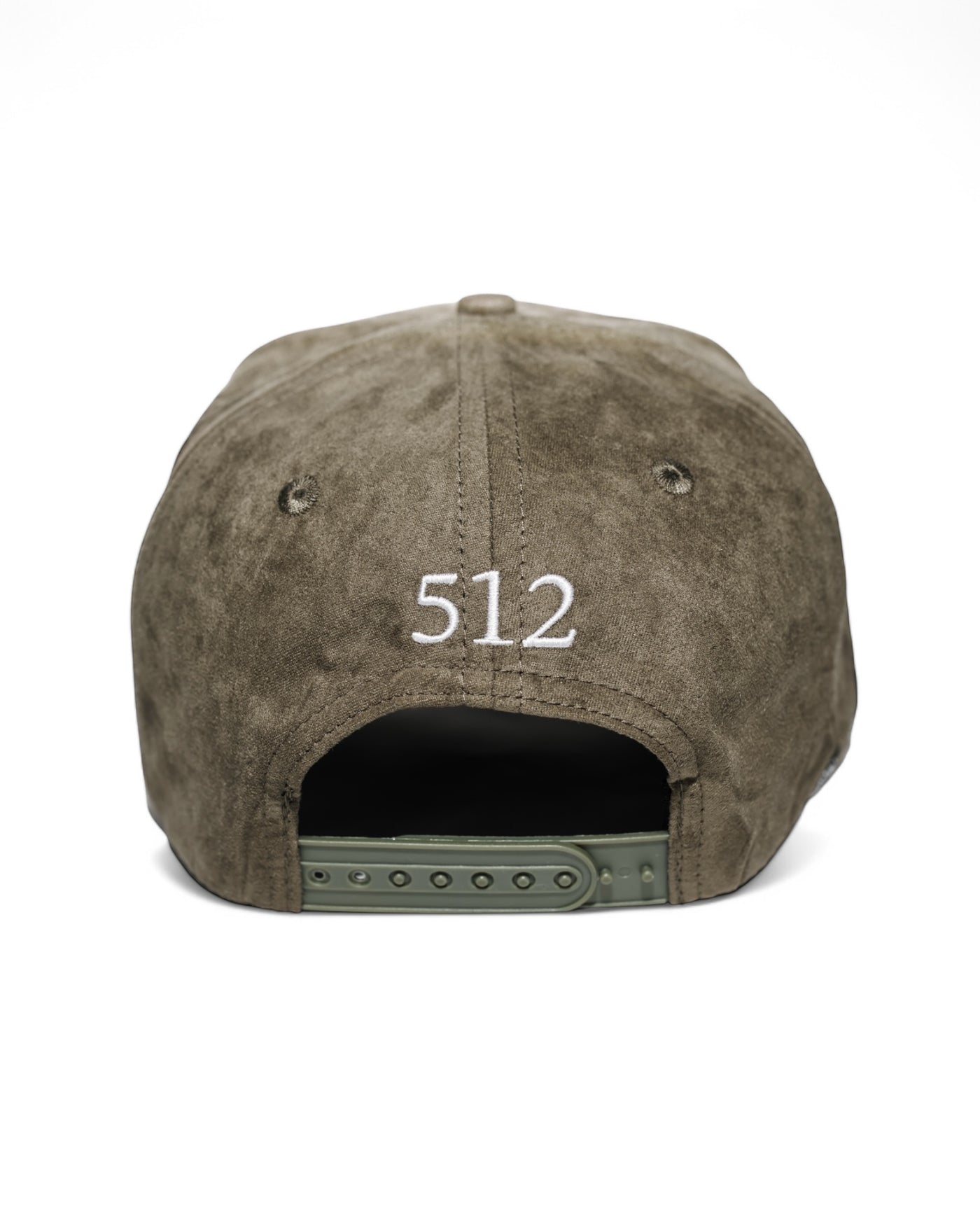 Skyline Suede Snapback - Ash Green