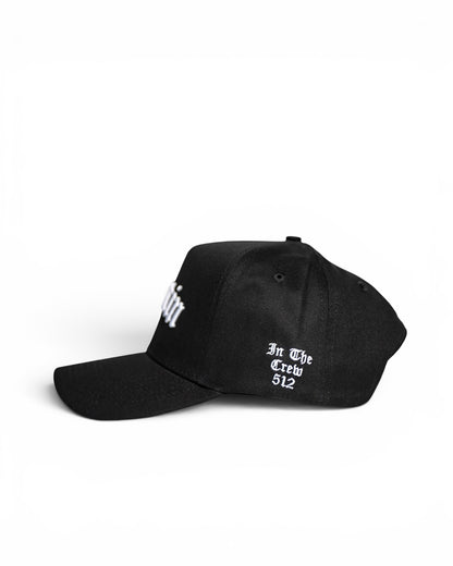 The OG Austin Snapback - Black/white