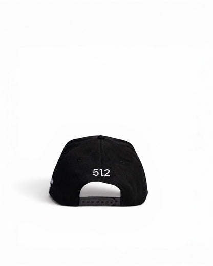 The OG Austin Snapback - Black/white