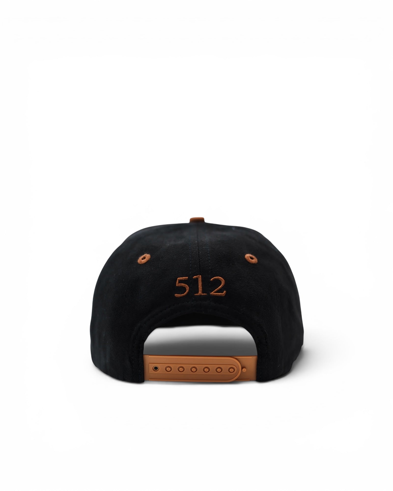 Austin Suede Snapback - Black/Brown