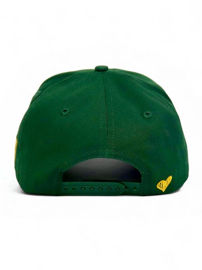 ATX CREW Snapback - Green/Gold