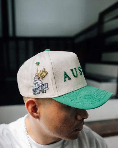 ATX Gold Chain Hat Pin