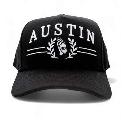 Austin Snapback - Black/White